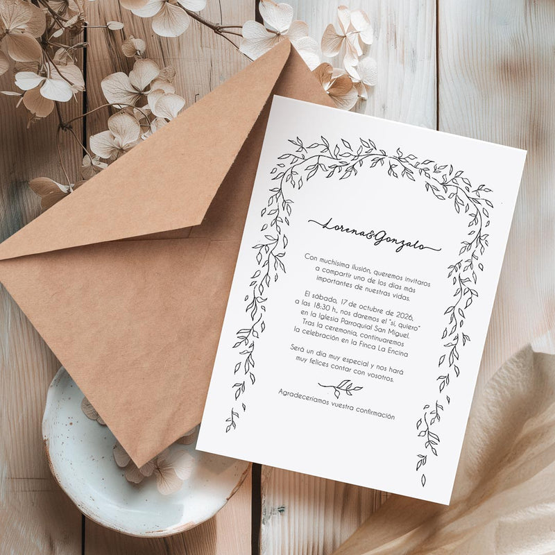 Invitaciones y Papelería de Boda