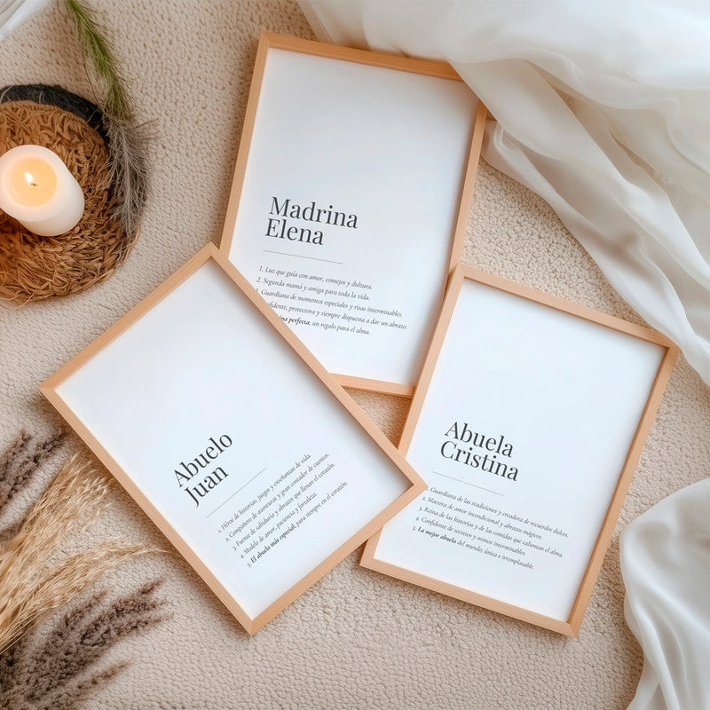 Láminas de Definición Personalizadas