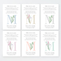 Tarjeta Árbol de la Vida de la Colección Inicial para Comunión que acompaña a la pulsera y el llavero. 