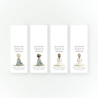 Bengalas estrella con tarjeta de la colección Boho en diferentes modelos para comunión