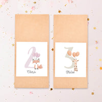 Bolsa Kraft Personalizada para Cumpleaños Infantil