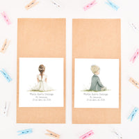 Bolsa Kraft Personalizada para Comunión