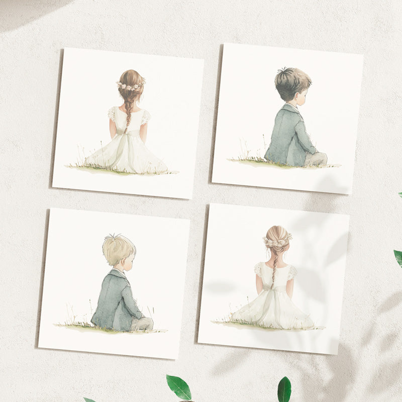 Lámina de Bienvenida para Comunión