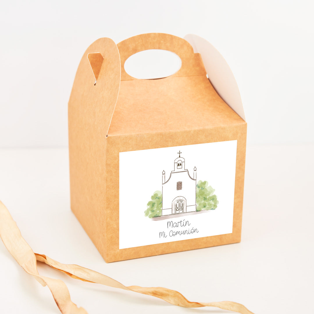 Caja Picnic Personalizada para Chuches |  Detalle Infantil de Comunión