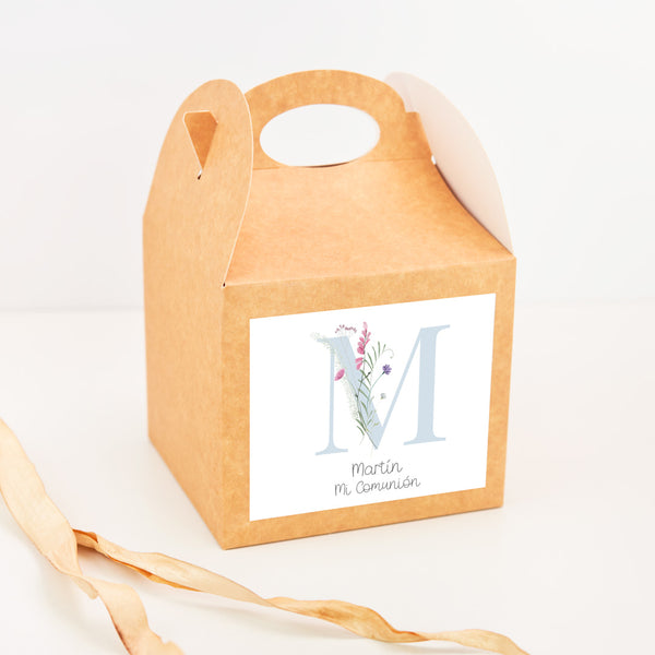 Caja Picnic Personalizada para Chuches |  Detalle Infantil de Comunión