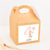 Caja Picnic Personalizada para Chuches | Detalle Infantil de Cumpleaños