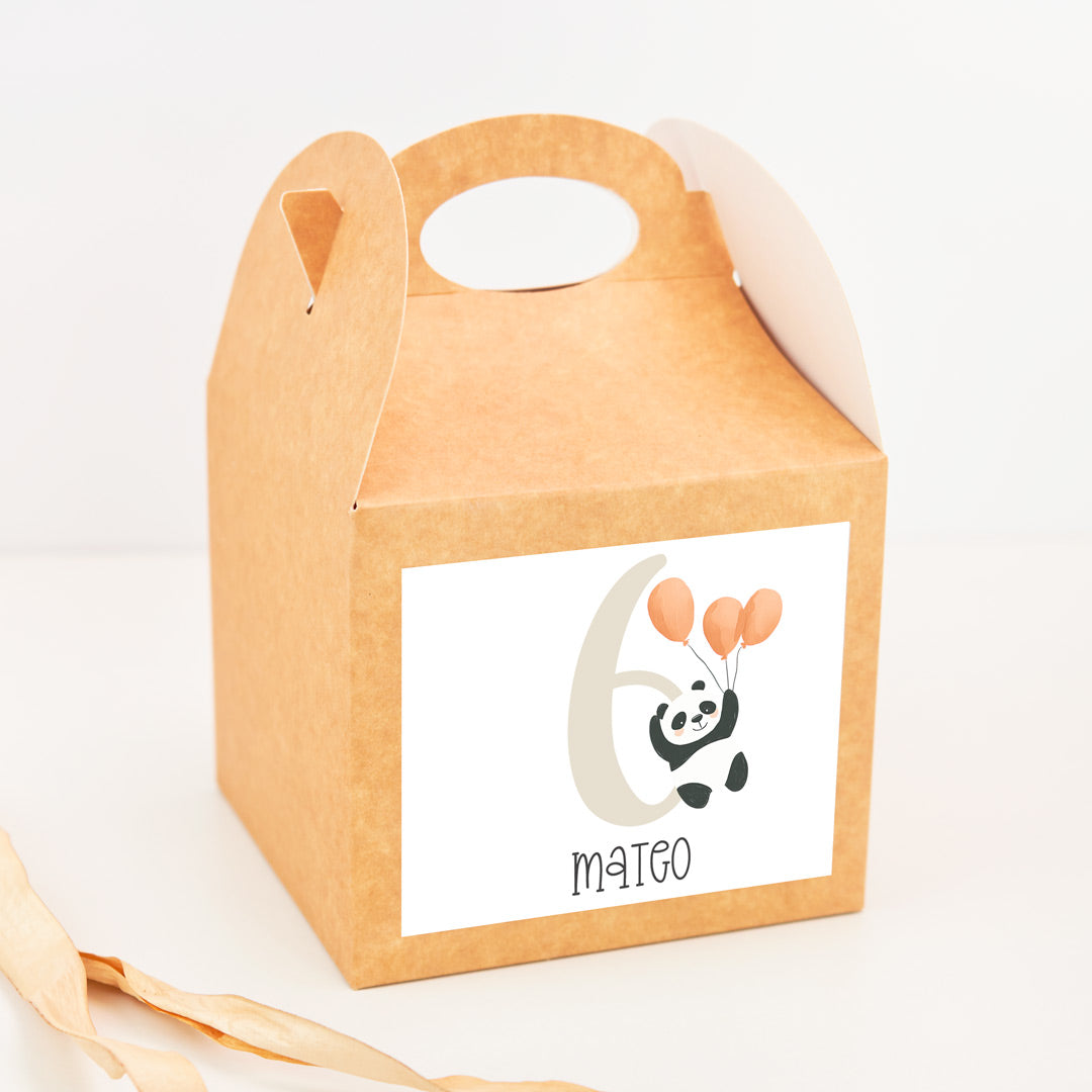 Caja Picnic Personalizada para Chuches | Detalle Infantil de Cumpleaños