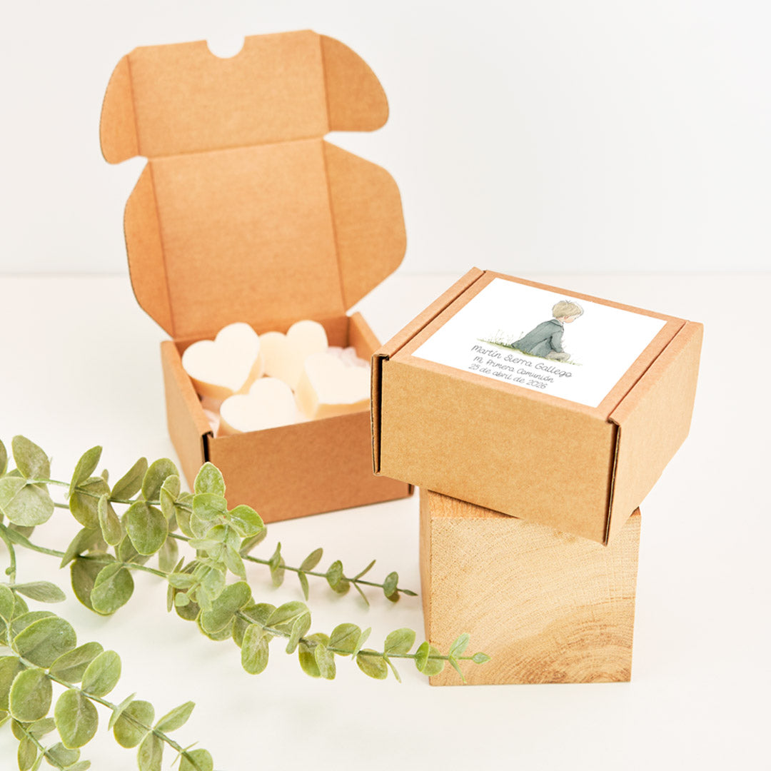 Caja Kraft Personalizada para Comunión
