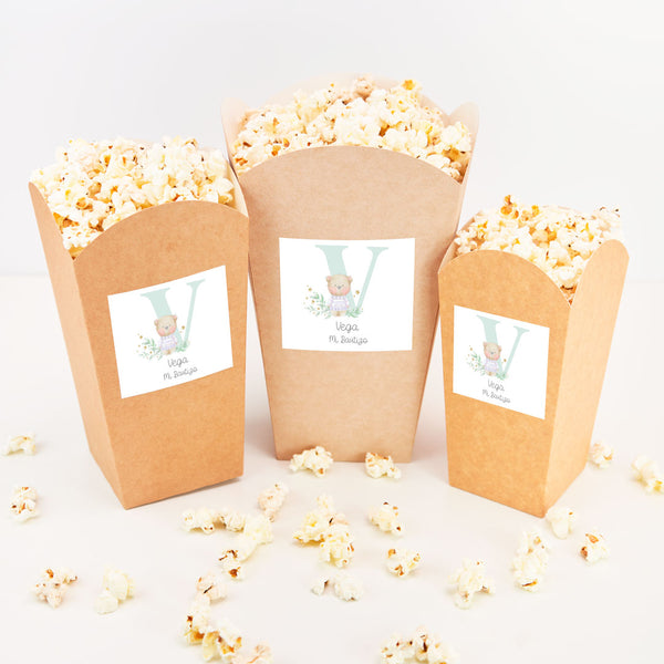 Cubo Personalizado para Chuches y Palomitas | Mesa Dulce de Bauitzo