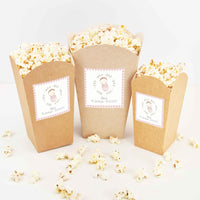Cubo Personalizado para Chuches y Palomitas | Mesa Dulce de Bautizo