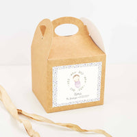 Caja Picnic Personalizada para Chuches | Detalle Infantil de Bautizo