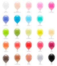 Globos Ecológicos de Látex 30 cm | Pack de 5 | Amplia Carta de Colores
