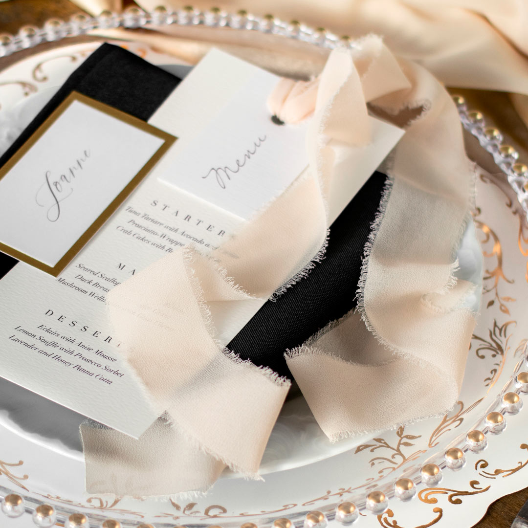 Cinta de Gasa Decorativa – Azul, Beis, Blanco, Salmón o Verde (5 m)