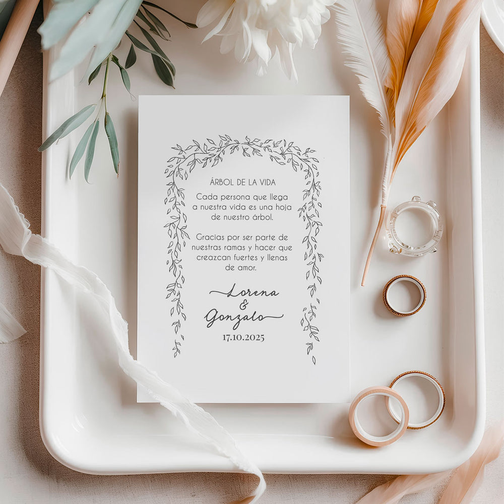 Imagen principal de la colección Bosque Secreto de Boda