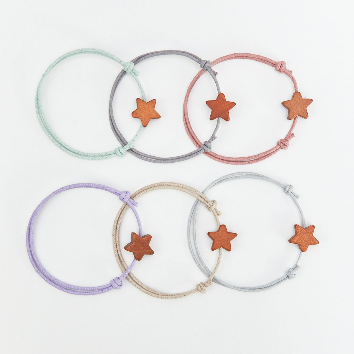 Pulsera Estrella para Niños con Tarjeta para Invitados de Comunión