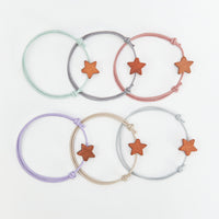 Pulsera Estrella para Niños con Tarjeta para Invitados de Comunión