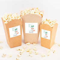 Cubo Personalizado para Chuches y Palomitas | Mesa Dulce de Cumpleaños