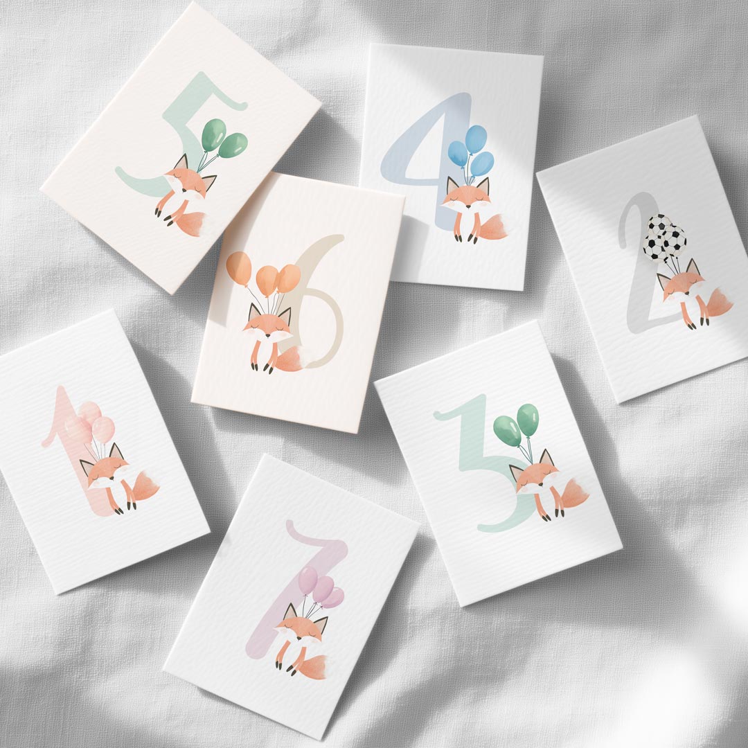 Topper para Cupcakes de Cumpleaños – Pack de 12 uds