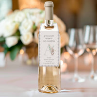Decoración de Botellas Personalizadas para Bautizo – Packs de 4 o 8 uds