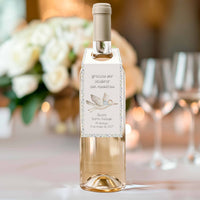 Decoración de Botellas Personalizadas para Bautizo – Packs de 4 o 8 uds