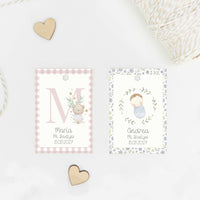 Etiquetas o Pegatinas Personalizadas para Bautizo (15 uds)