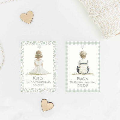 Etiquetas o Pegatinas Personalizadas para Comunión (15 uds)