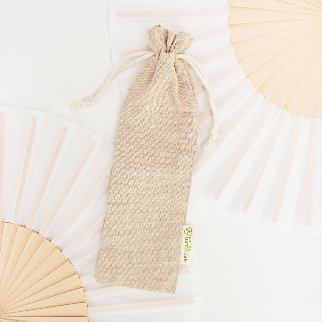 Funda abanico personalizado como detalle para invitados