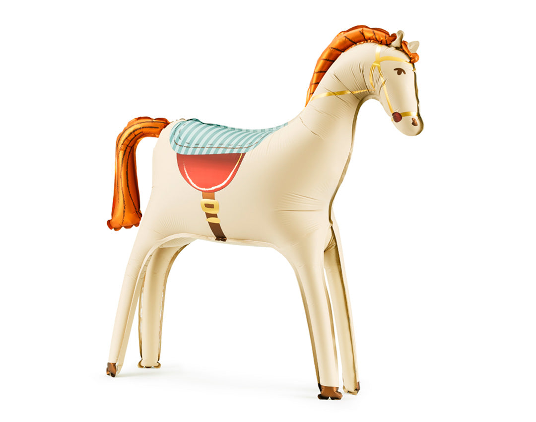 globo foil caballo. Animales de granaja para fiestas infantiles