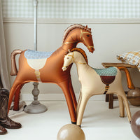 Globo Foil Caballo de Pie para Fiesta Animales de Granja | Normal y XL