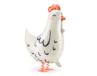 globo foil gallina. Animales de granaja para fiestas infantiles