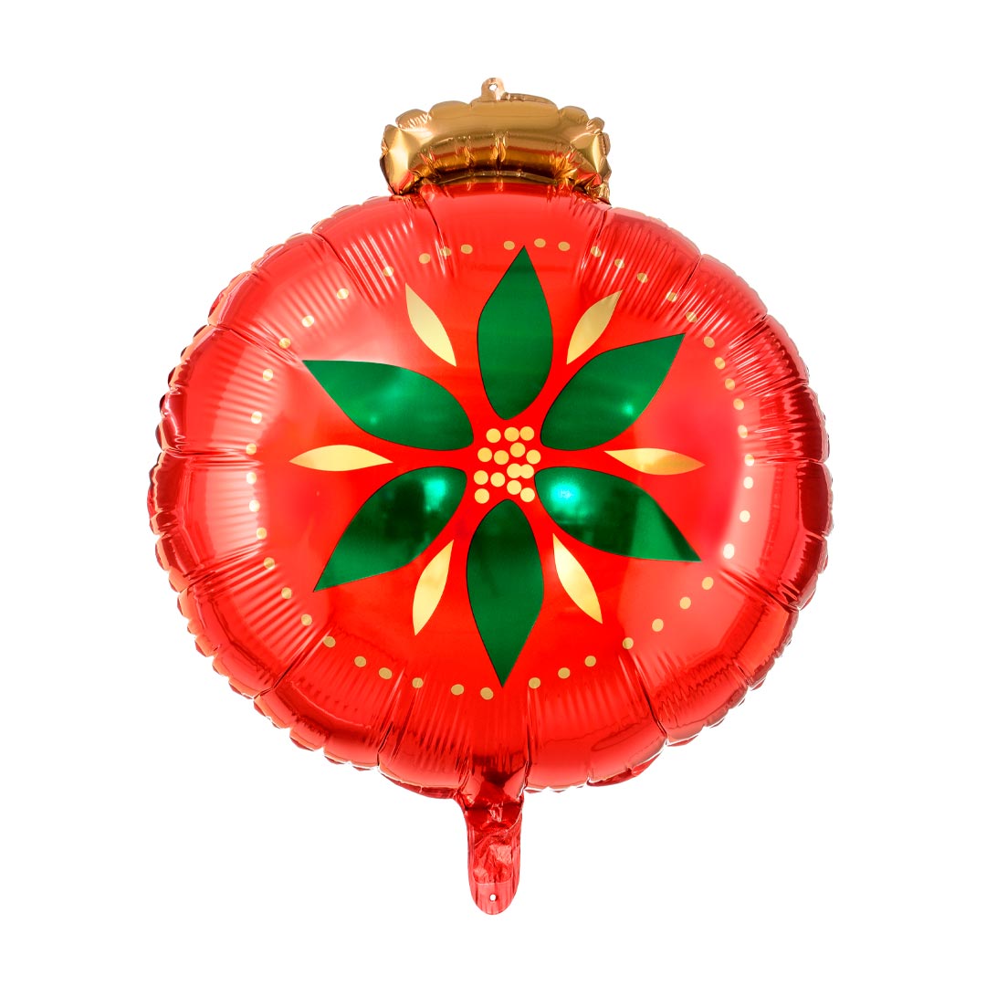Globo Bola de Navidad Roja 45 cm