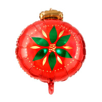 Globo Bola de Navidad Roja 45 cm