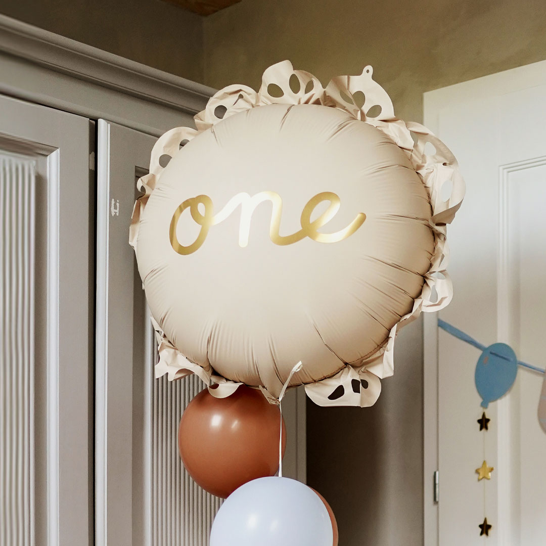 Globo foil One para primer cumpleaños