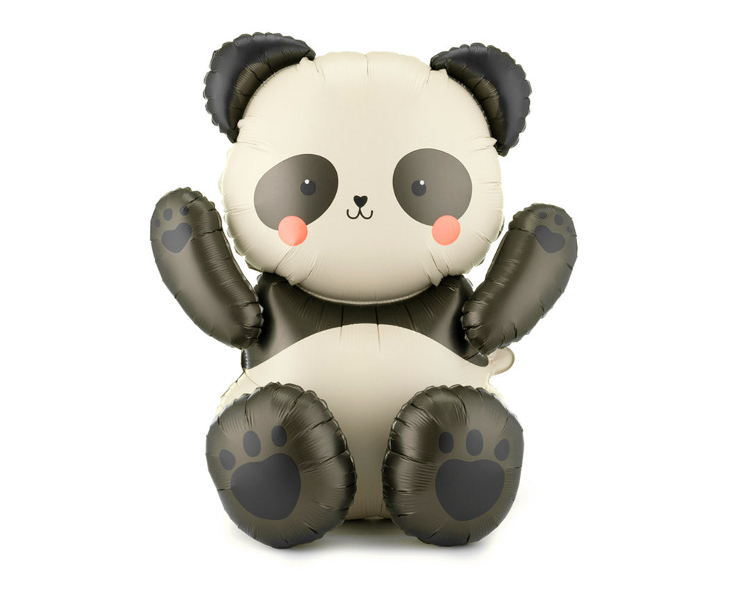 Globo foil oso panda para fiesta infantil