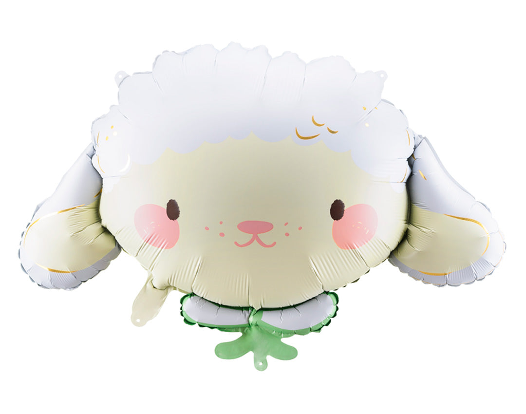 globo foil oveja. Animales de granaja para fiestas infantiles