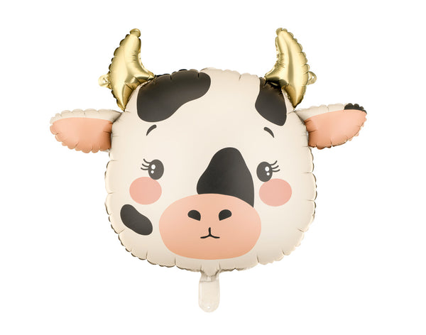 globo foil vaca. Animales de granaja para fiestas infantiles