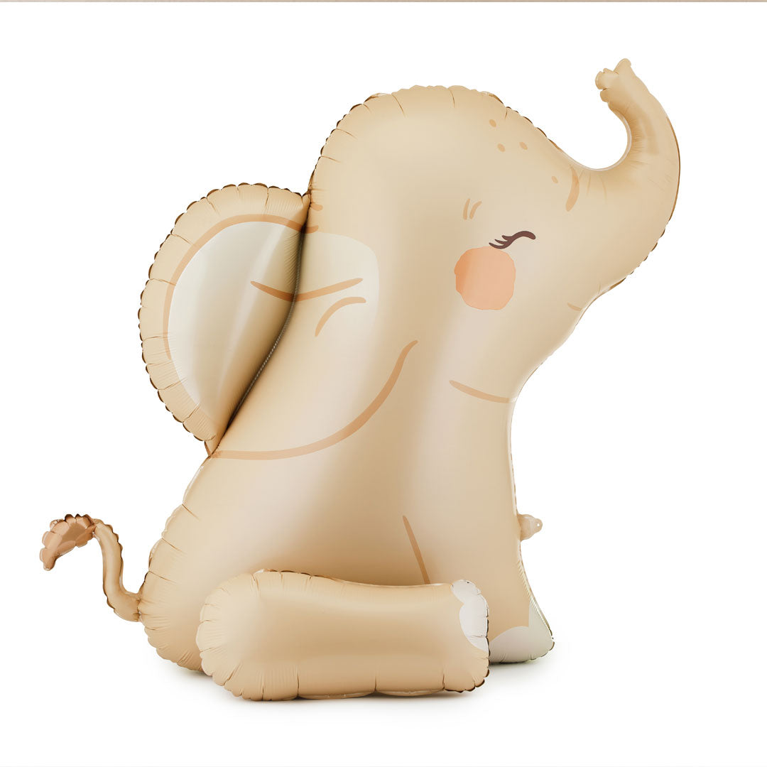 Globo Foil XL Elefante Sentado | 84 x 90 cm