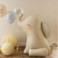 Globo Foil XL Elefante Sentado | 84 x 90 cm