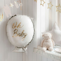 Globo foil Oh Baby para baby shower