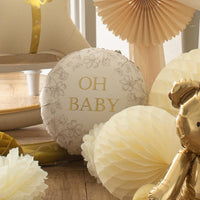 Globo disco Oh Baby para baby shower