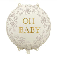 Globo Oh Baby para fiesta de bebé