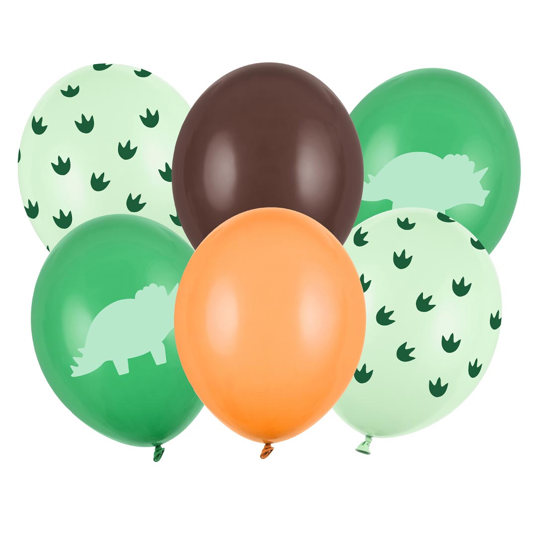 Globos dinosaurios para cumpleaños infantil