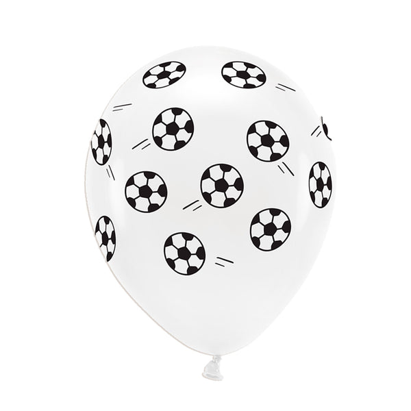 Pack de globos eco con diseño de balón de fútbol