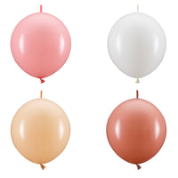 Globos Enlazables para Guirnaldas – Beis, Azul o Rosa |  Pack 20 uds.
