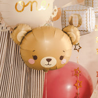 Globos foil animalitos tiernos para cumpleaños infantil