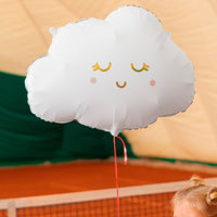 Globo foil nube blanca para cumpleaños infantil