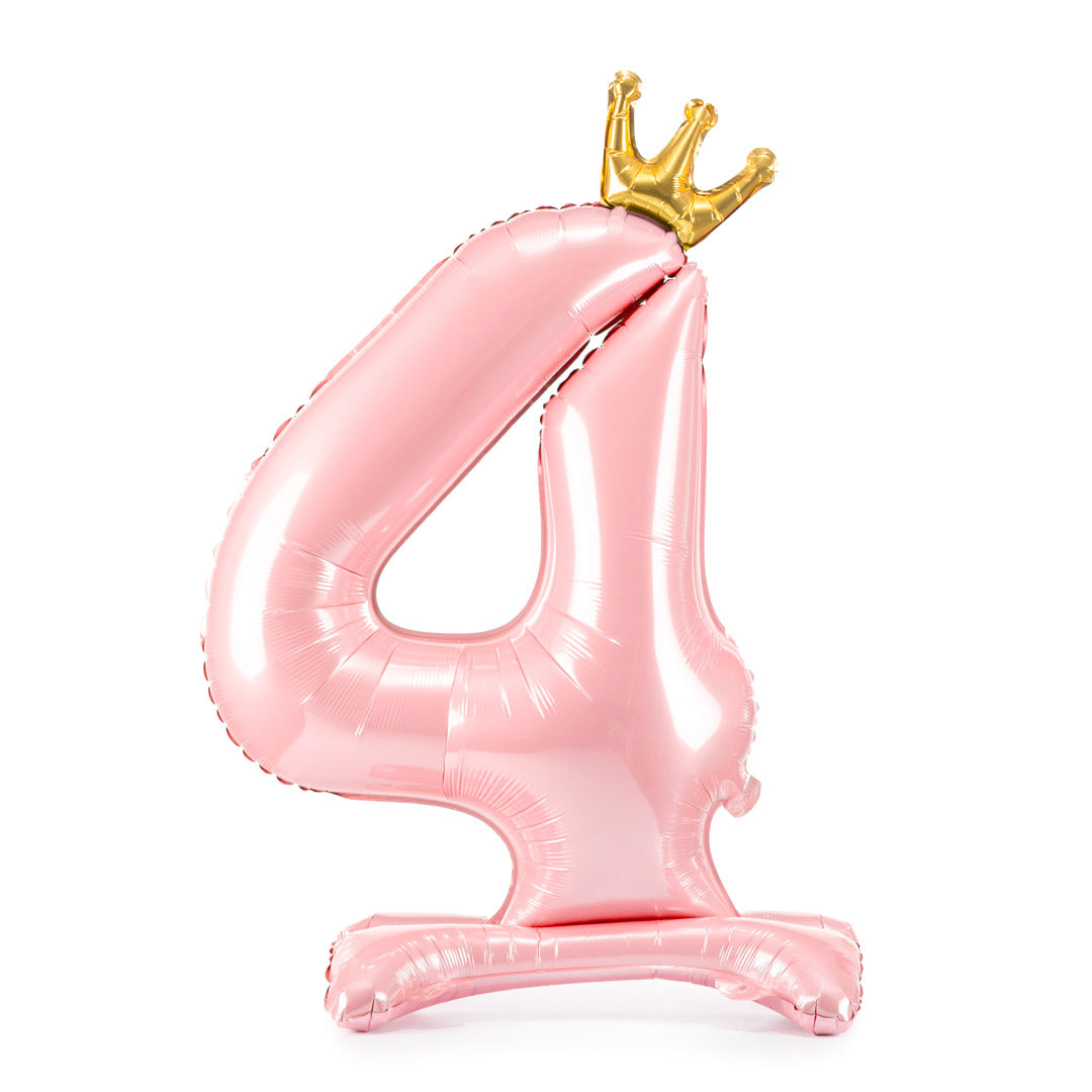 Decoración cumpleaños con globos números XL