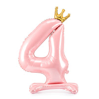Decoración cumpleaños con globos números XL