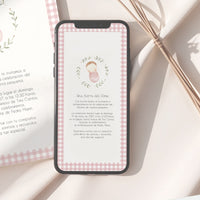 Invitación Digital de Bautizo