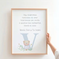 Lámina en Recuerdo para Bautizo – Homenaje a Seres Queridos